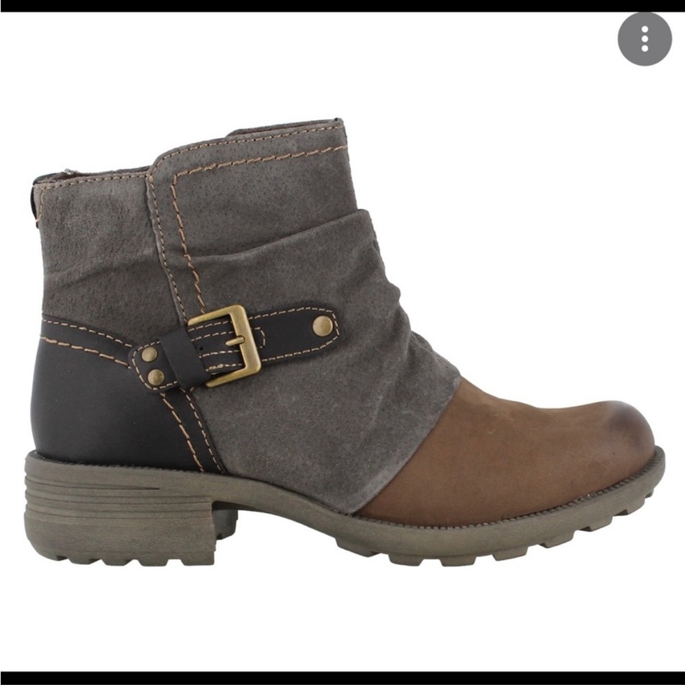 Earth Origins Two Tone Prairie Phoenix Ankle Boots EUC